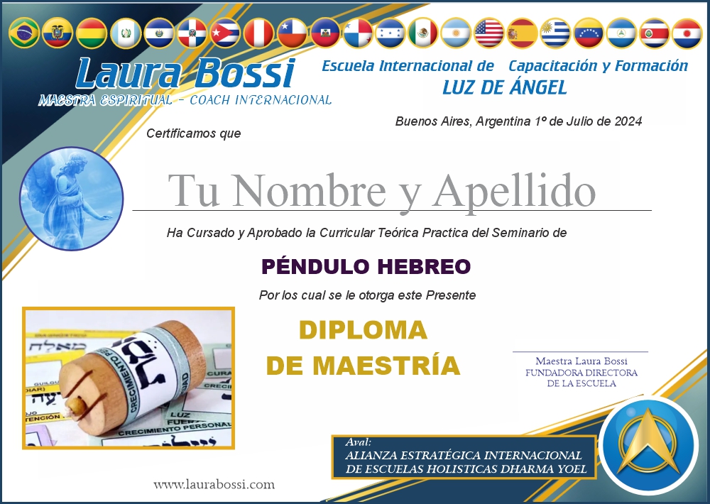 hebreo-pendulo-diploma SEMINARIO DE MAESTRIA EN PRENDULO HEBREO